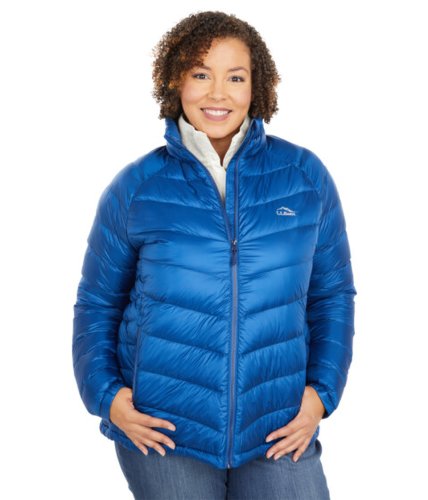 Imbracaminte femei llbean plus size ultralight 850 down jacket ocean blue