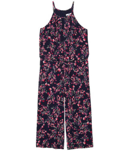 Imbracaminte femei london times spring buds print jumpsuit navypink