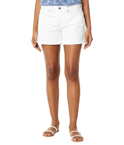 Imbracaminte femei lucky brand mid-rise ava shorts in bright white bright white