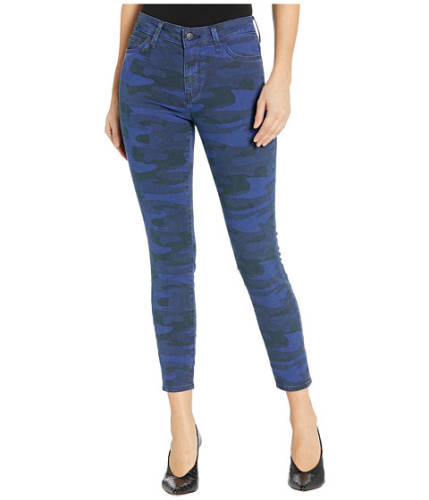 Imbracaminte femei mavi jeans tess high-rise super skinny in cobalt camo cobalt camo