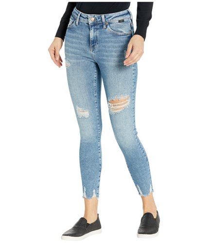 Imbracaminte femei mavi jeans tess high-rise super skinny in light ripped la vintage light ripped la vintage