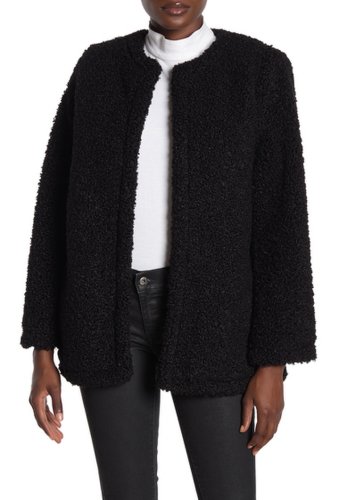 Imbracaminte femei max studio faux shearling jacket black