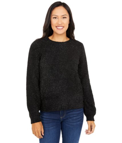 Imbracaminte femei michael michael kors texture puff sleeve sweater black