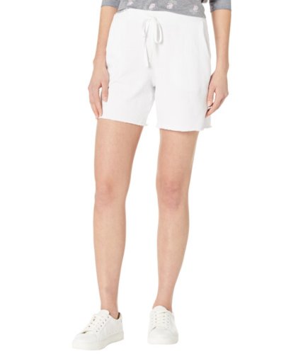 Imbracaminte femei michael stars reggie cutoffs shorts in hermosa french terry white