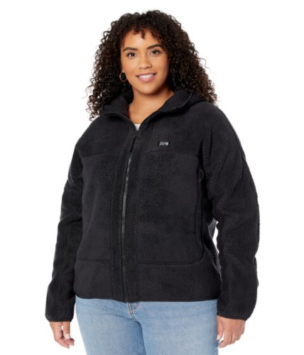 Imbracaminte femei mountain hardwear hicamptrade fleece full zip hoodie black
