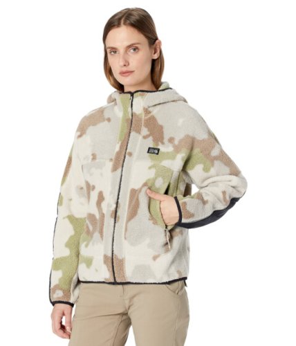 Imbracaminte femei mountain hardwear hicamptrade fleece full zip hoodie wild oyster pines camo