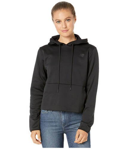Imbracaminte femei new balance relentless fleece hoodie black
