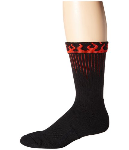 Imbracaminte femei nike elite crew socks blackhabanero redwhite