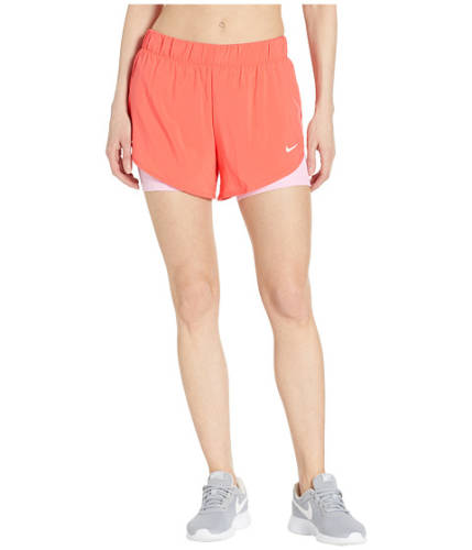 Imbracaminte femei Nike flex 2-in-1 woven shorts ember glowpink risewhite