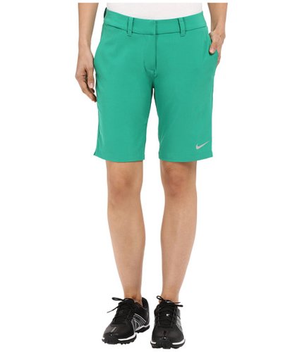 Imbracaminte femei nike golf bermuda shorts solid lucid greenmetallic silver