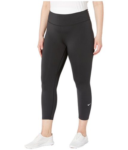 Imbracaminte femei nike one crop pants (sizes 1x-3x) blackwhite