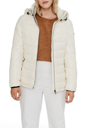 Imbracaminte femei noize zara lightweight puffer jacket off white