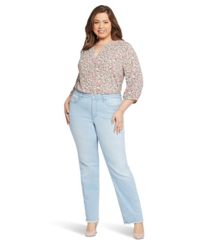 Imbracaminte femei nydj plus size mid-rise relaxed straight in brightside brightside
