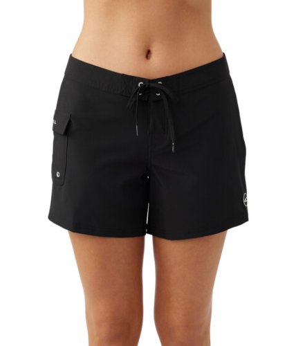 Imbracaminte femei oneill saltwater solid stretch 5quot boardshorts black