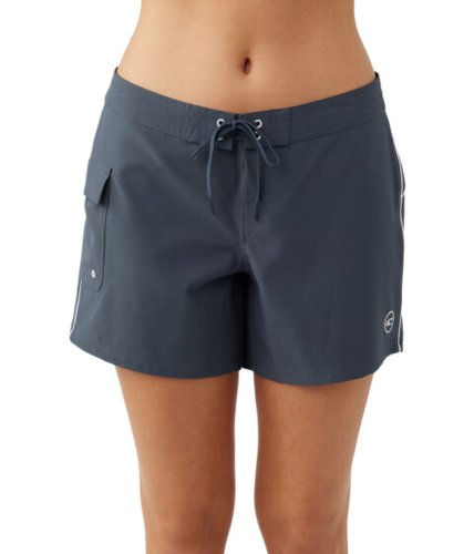 Imbracaminte femei oneill saltwater solid stretch 5quot boardshorts slate