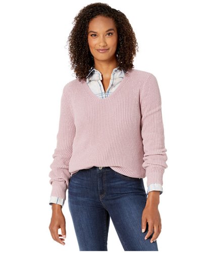 Imbracaminte femei pendleton emilie v-neck sweater lavender frost