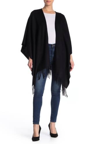 Imbracaminte femei portolano wool blend shawl black