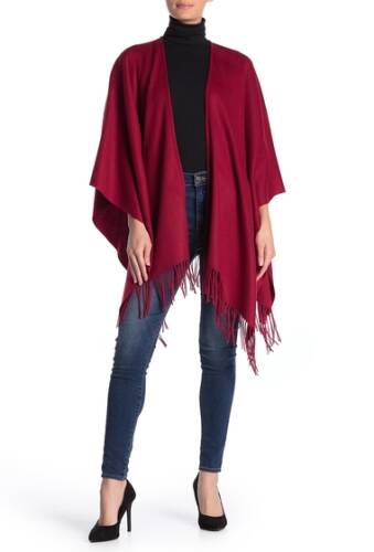 Imbracaminte femei portolano wool blend shawl garnet