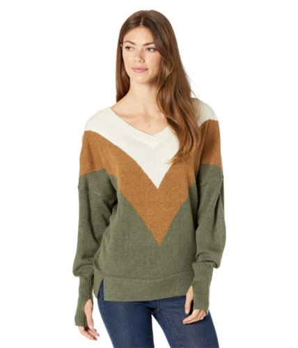 Imbracaminte femei prana norfolk sweater camel