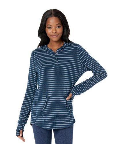 Imbracaminte femei prana sol protect hoodie nautical stripe