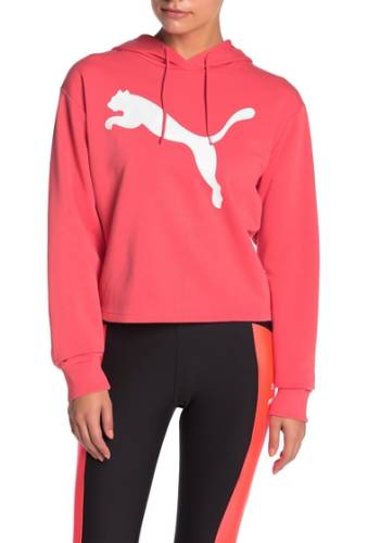Imbracaminte femei puma big rebel hoodie pink