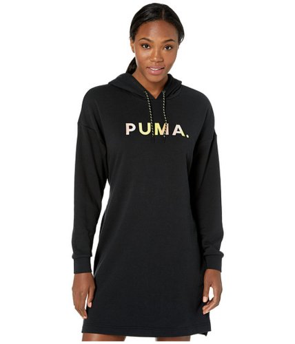 Imbracaminte femei puma chase hooded dress puma black