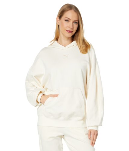 Imbracaminte femei puma classics oversized hoodie white