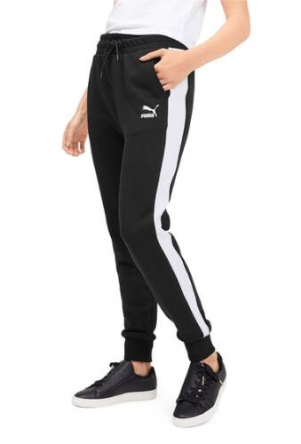 Imbracaminte femei puma classics side stripe track pants black