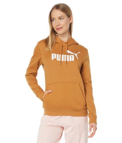 Imbracaminte femei puma essentials logo hoodie desert tan