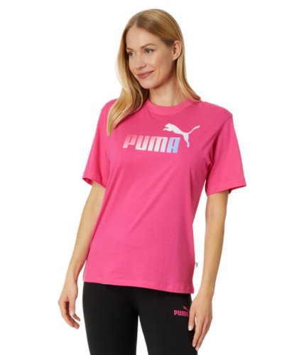 Imbracaminte femei puma essentials ombre relaxed tee glowing pink