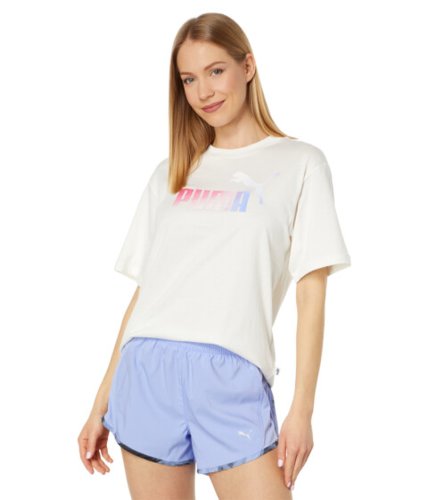 Imbracaminte femei puma essentials ombre relaxed tee warm white