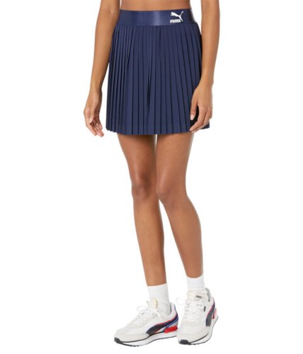 Imbracaminte femei puma tennis club mini plissee skirt peacoat