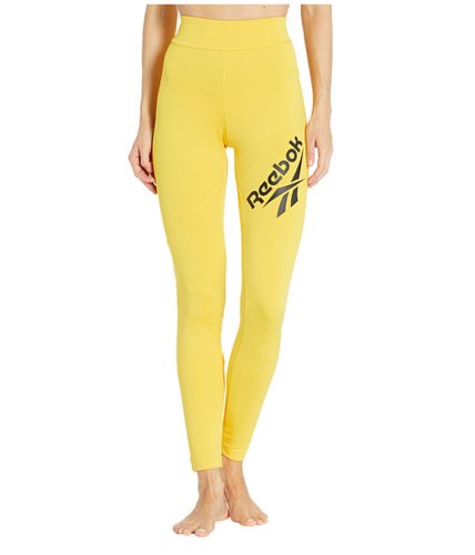 Imbracaminte femei reebok classics vector performance leggings toxic yellow