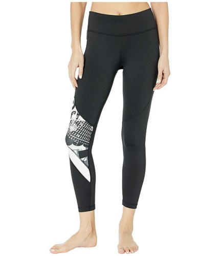 Imbracaminte femei Reebok workout ready meet you there all over print tights black