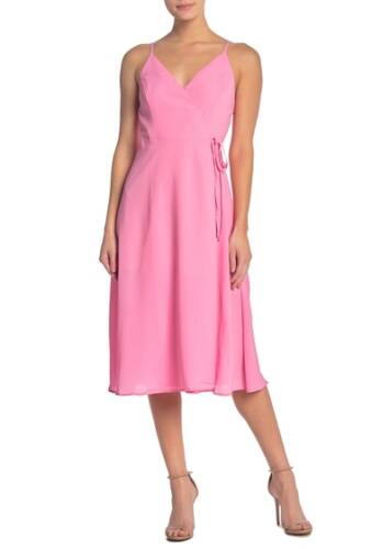 Imbracaminte femei renamed apparel annie midi dress pink