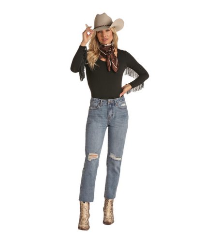 Imbracaminte femei rock and roll cowgirl distressed straight cropped in medium vintage rrwd9hrzqt medium vintage