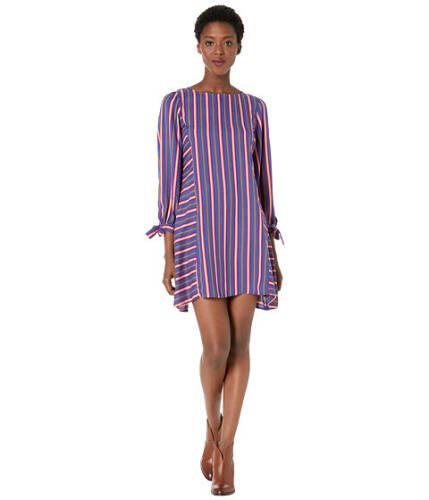 Imbracaminte femei rock and roll cowgirl striped dress d4-2555 multi stripe