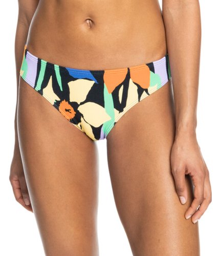 Imbracaminte femei roxy color jam hipster bikini bottoms anthracite flower jammin