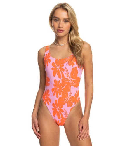 Imbracaminte femei roxy kate bosworth one-piece swimsuit pink frosting my kind of hibiscus