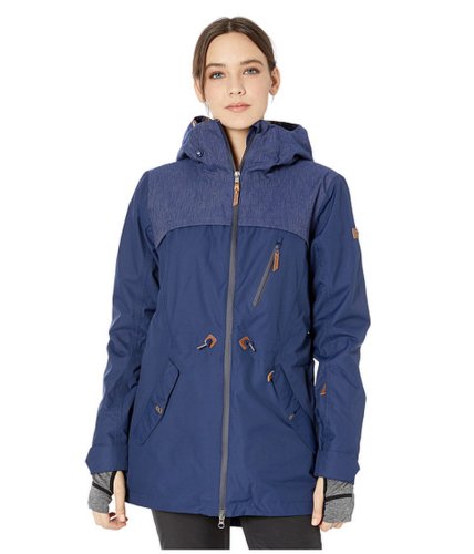 Imbracaminte femei roxy stated snow jacket medieval blue