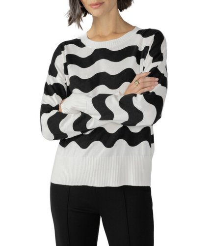 Imbracaminte femei sanctuary forever favorite sweater wave stripe
