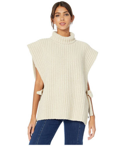 Imbracaminte femei see by chloe oversized knit layering sweater white powder