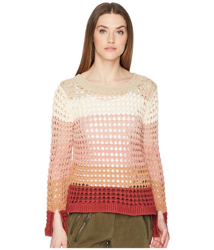Imbracaminte femei see by chloe split sleeve sweater multicolor