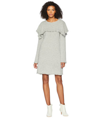 Imbracaminte femei see by chloe sweater dress with cape drizzle grey