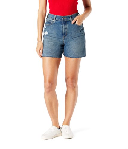 Imbracaminte femei signature by levi strauss co gold label heritage high-rise 5quot shorts ludlow highway