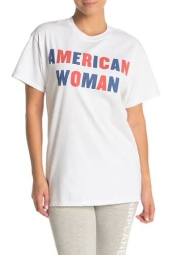 Imbracaminte femei the laundry room american woman tour t-shirt white