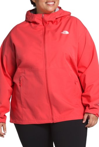 Imbracaminte femei the north face allproof hooded windproof stretch jacket plus size cayenne re