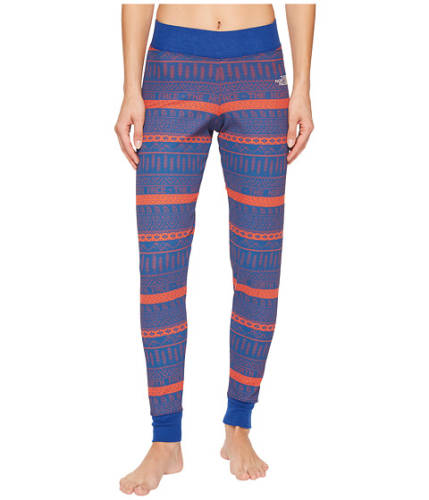 Imbracaminte femei the north face holiday nordic waffle pants brit blue
