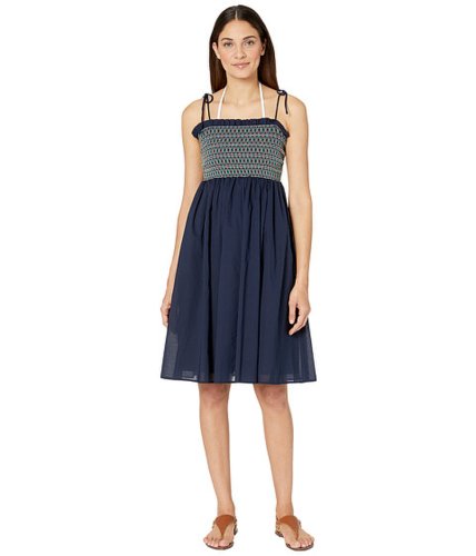 Imbracaminte femei tory burch convertible smocked dress cover-up tory navy