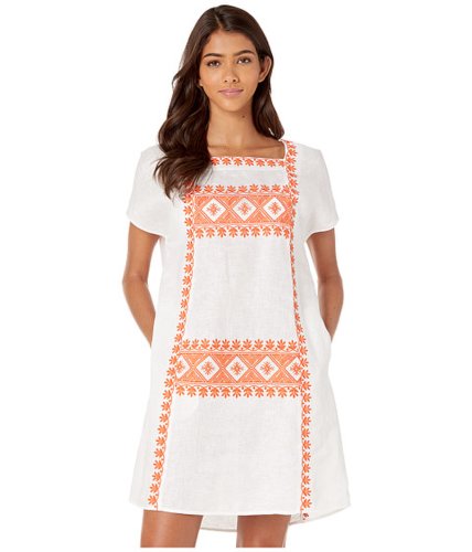Imbracaminte femei tory burch embroidered dress new ivory